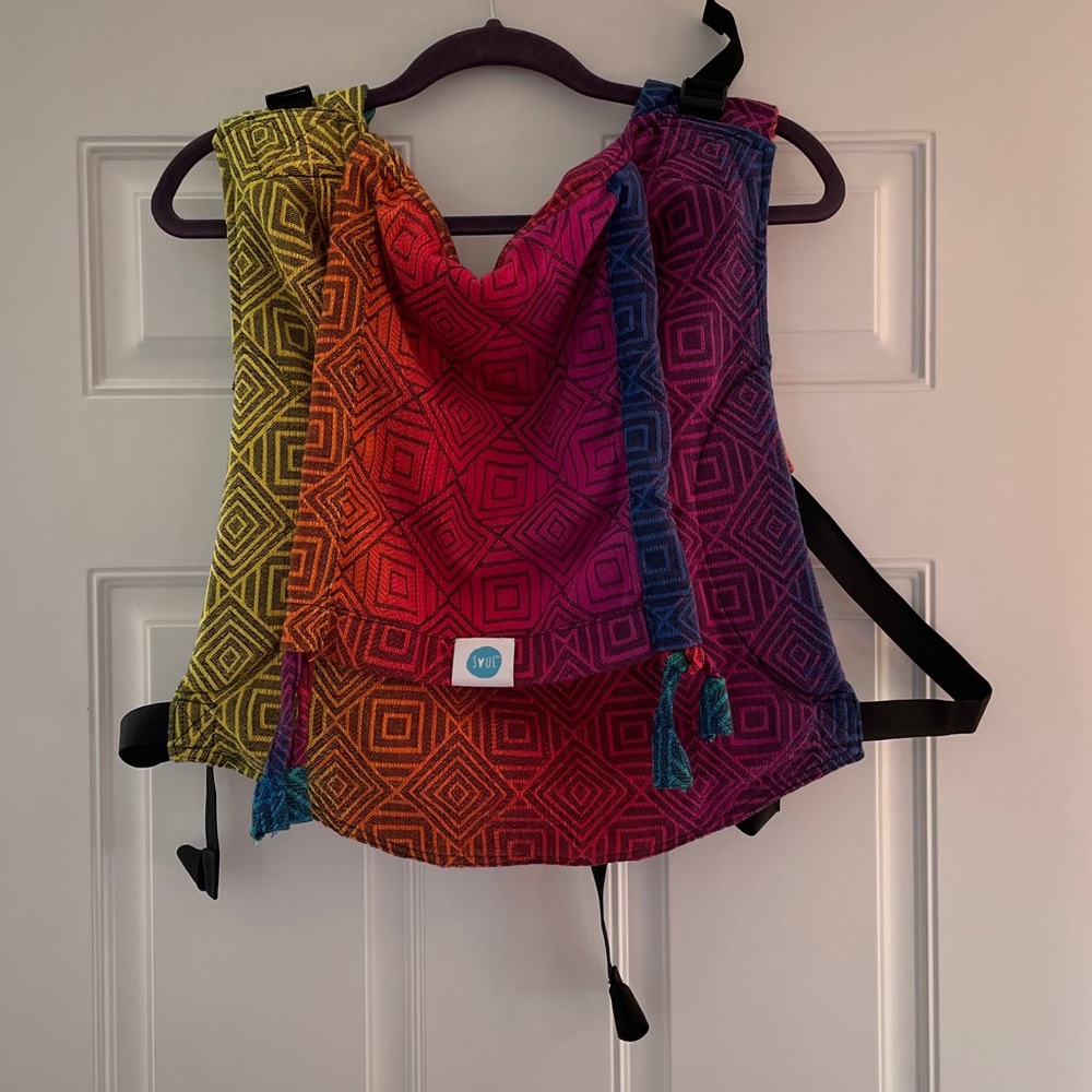 Soul Sling rainbow onbuhimo baby carrier